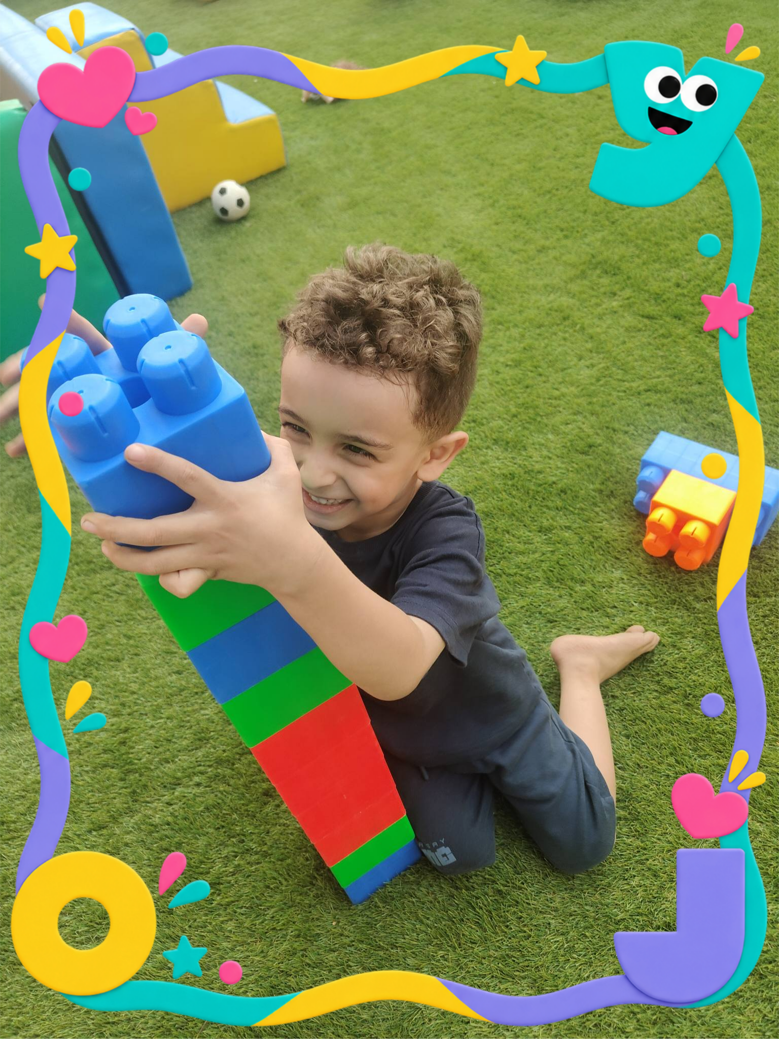 نشاط أطفال في JOY Nursery